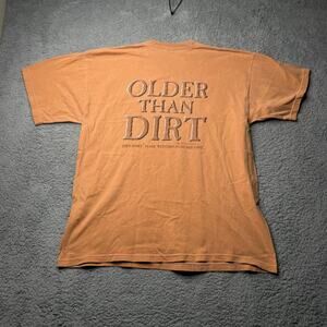 Hawaii Original Red Dirt Shirt Men's XL Orange Older Than Dirt Short Sleeve